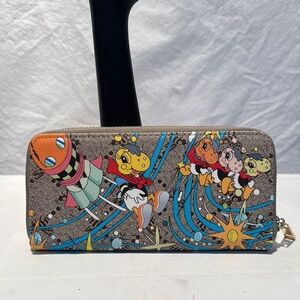 Colorful Cartoon Print Women's Wallet